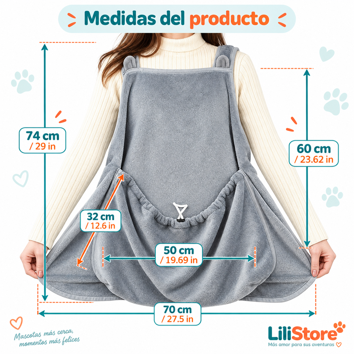 DELANTAL PARA MASCOTAS