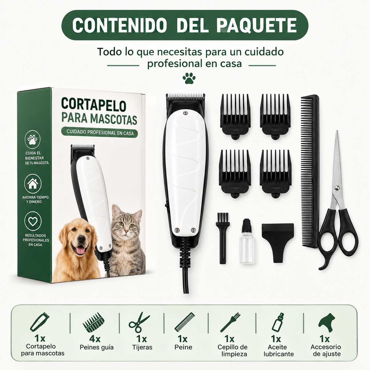CORTAPELO PARA MASCOTAS