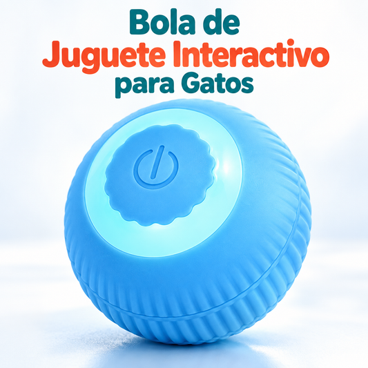BOLA DE JUGUETE INTERACTIVO PARA GATOS