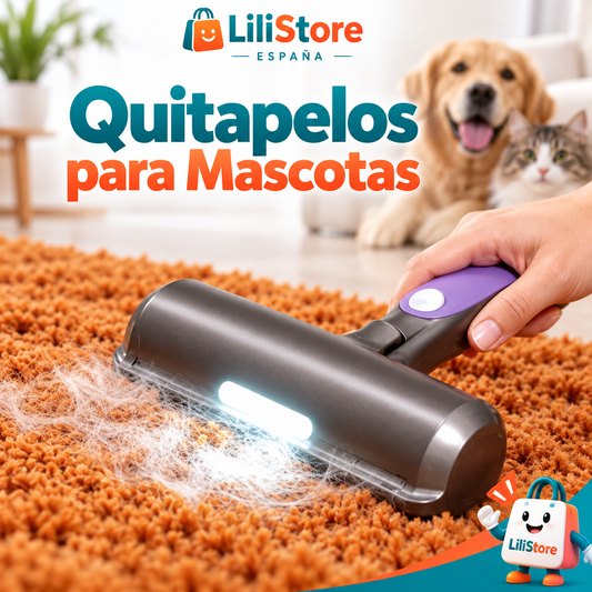 RODILLO QUITAPELOS COM LUZ LED