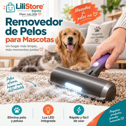 RODILLO QUITAPELOS COM LUZ LED