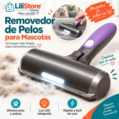RODILLO QUITAPELOS COM LUZ LED