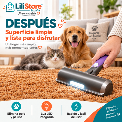 RODILLO QUITAPELOS COM LUZ LED