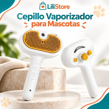 CEPILLO DE VAPOR PARA MASCOTAS