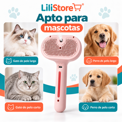 CEPILLO DE VAPOR PARA MASCOTAS