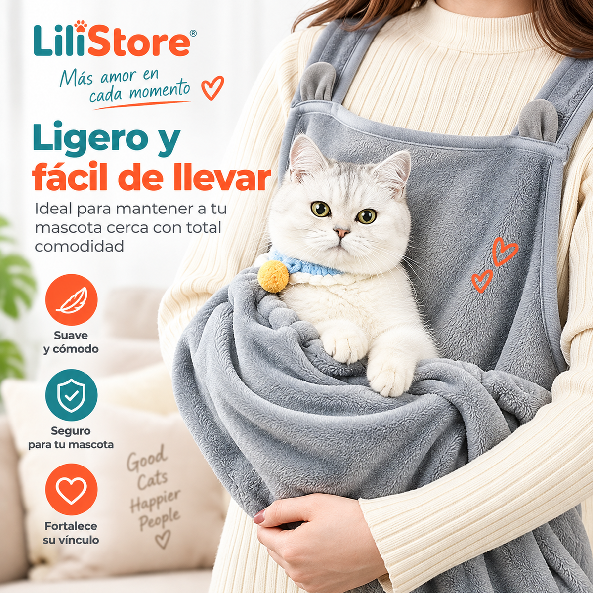 DELANTAL PARA MASCOTAS