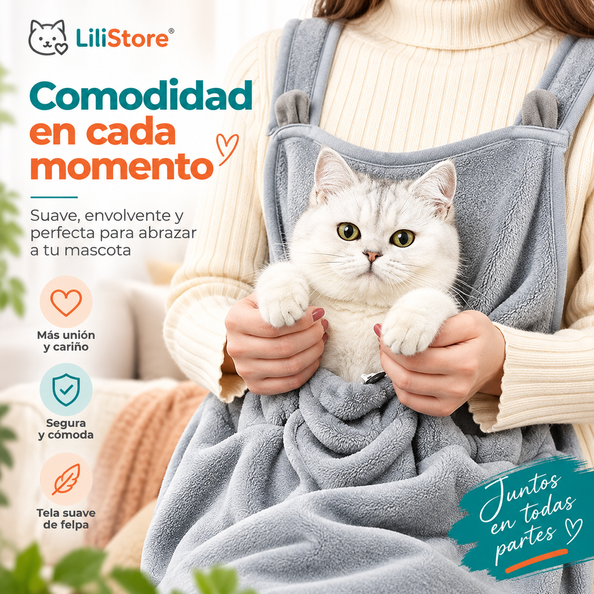 DELANTAL PARA MASCOTAS