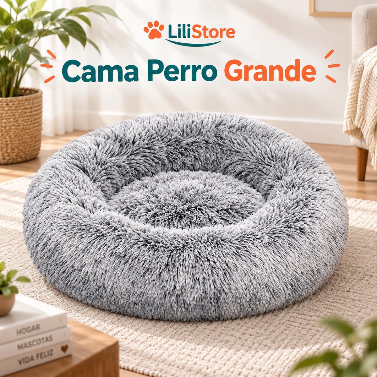 CAMA PARA PERRO/GATO 90CM