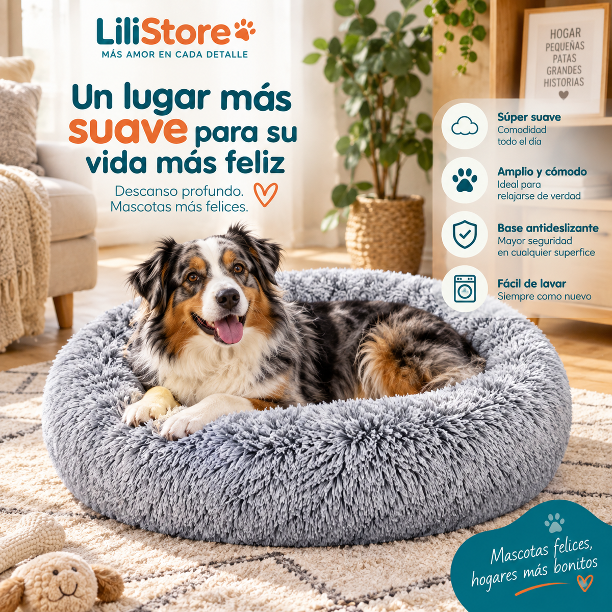 CAMA PARA PERRO/GATO 90CM