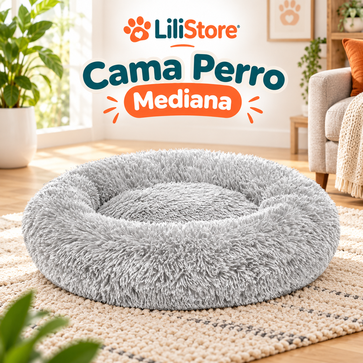 CAMA PARA PERRO/GATO 70CM