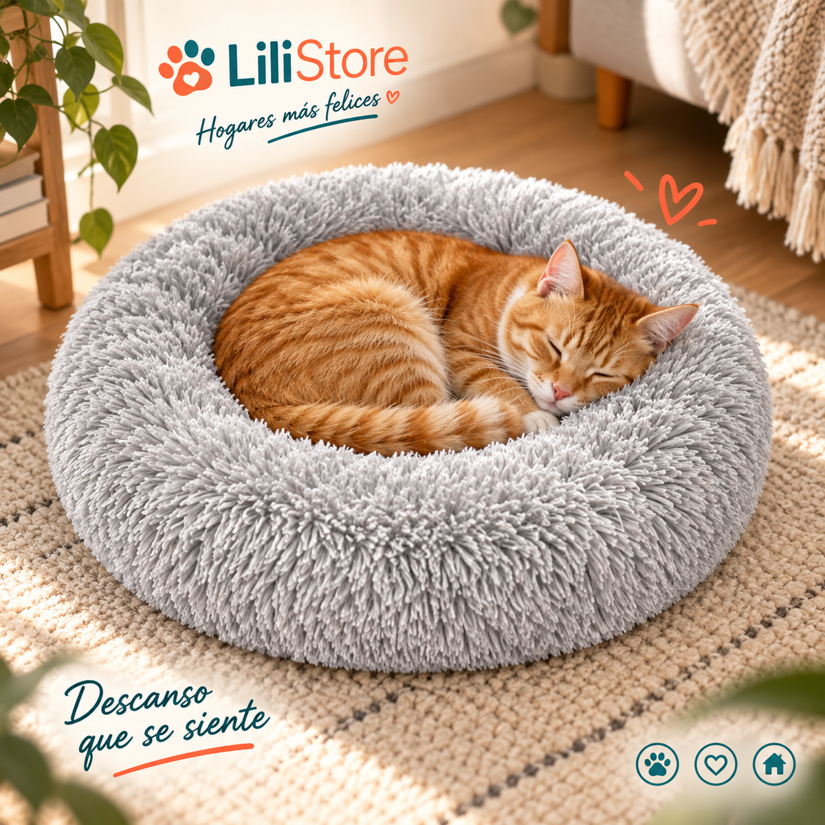 CAMA PARA PERRO/GATO 50CM
