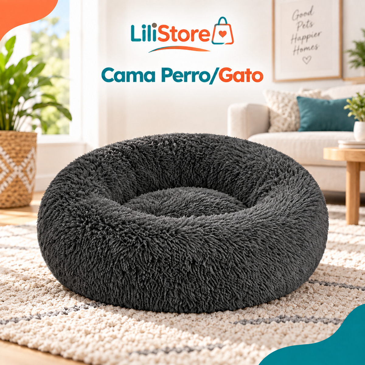 CAMA PARA PERRO/GATO 50CM