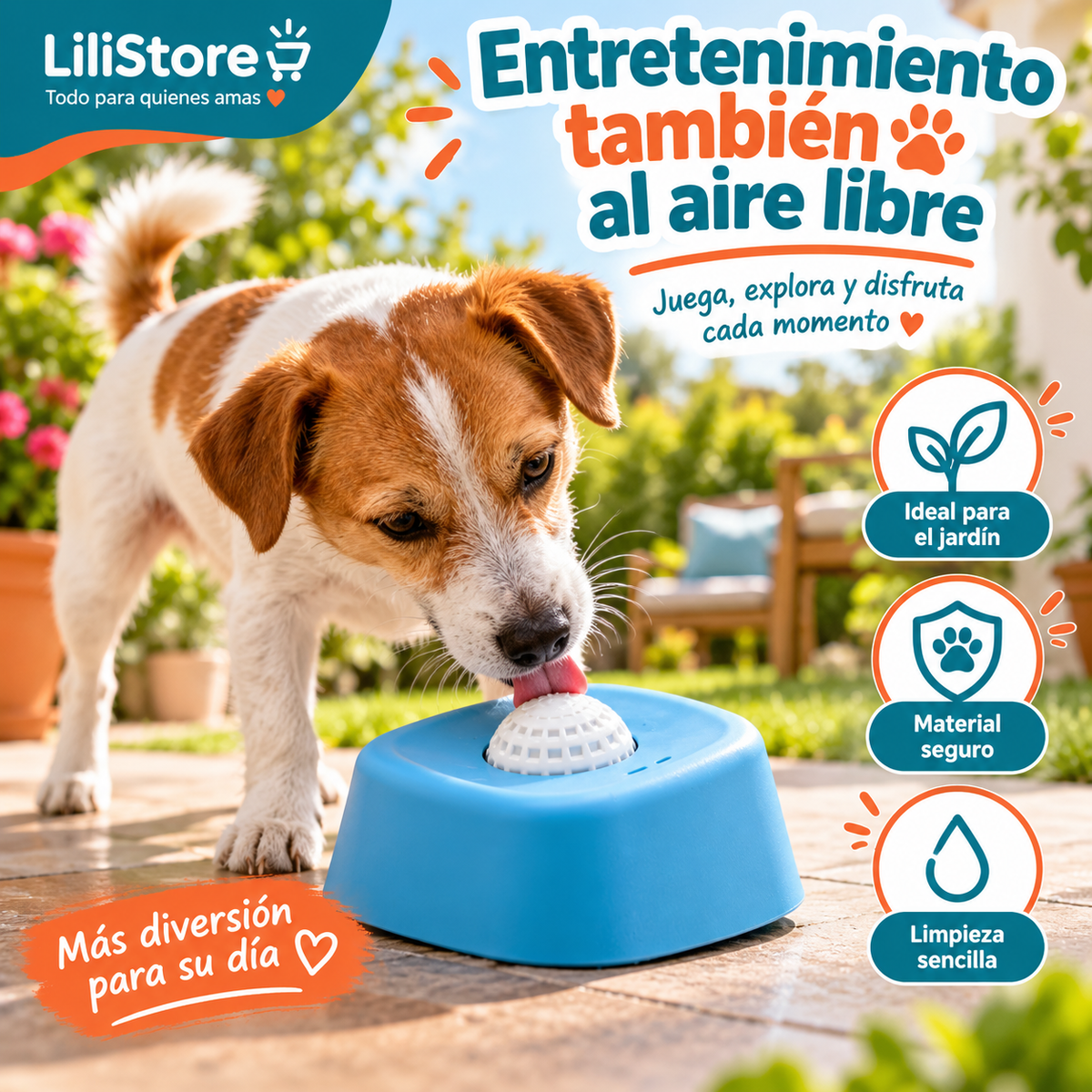 CUENCO LAMEDOR CON BOLA RODANTE