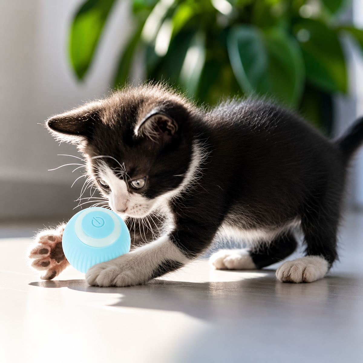 BOLA DE JUGUETE INTERACTIVO PARA GATOS