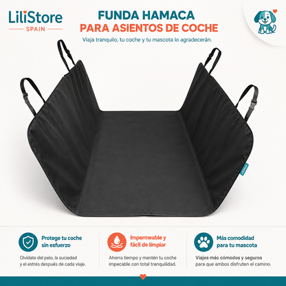 FUNDA COCHE PARA MASCOTAS
