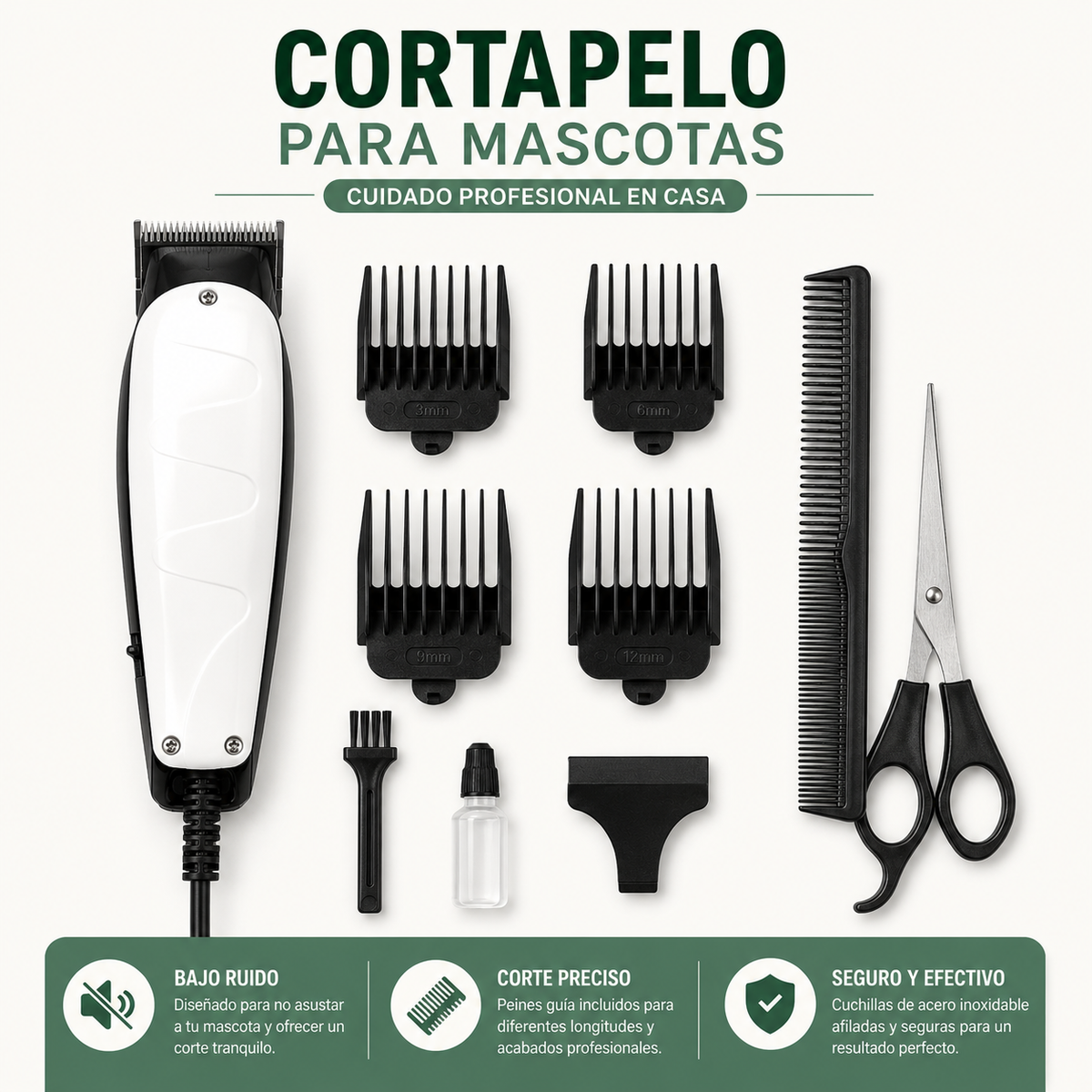 CORTAPELO PARA MASCOTAS