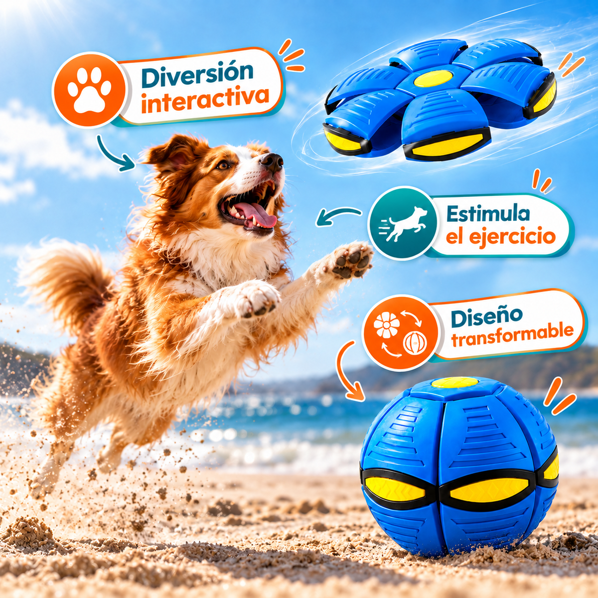 Pelota Juguete Voladora