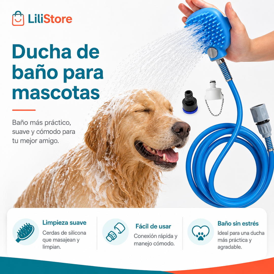 ALCACHOFA DE DUCHA PARA MASCOTA
